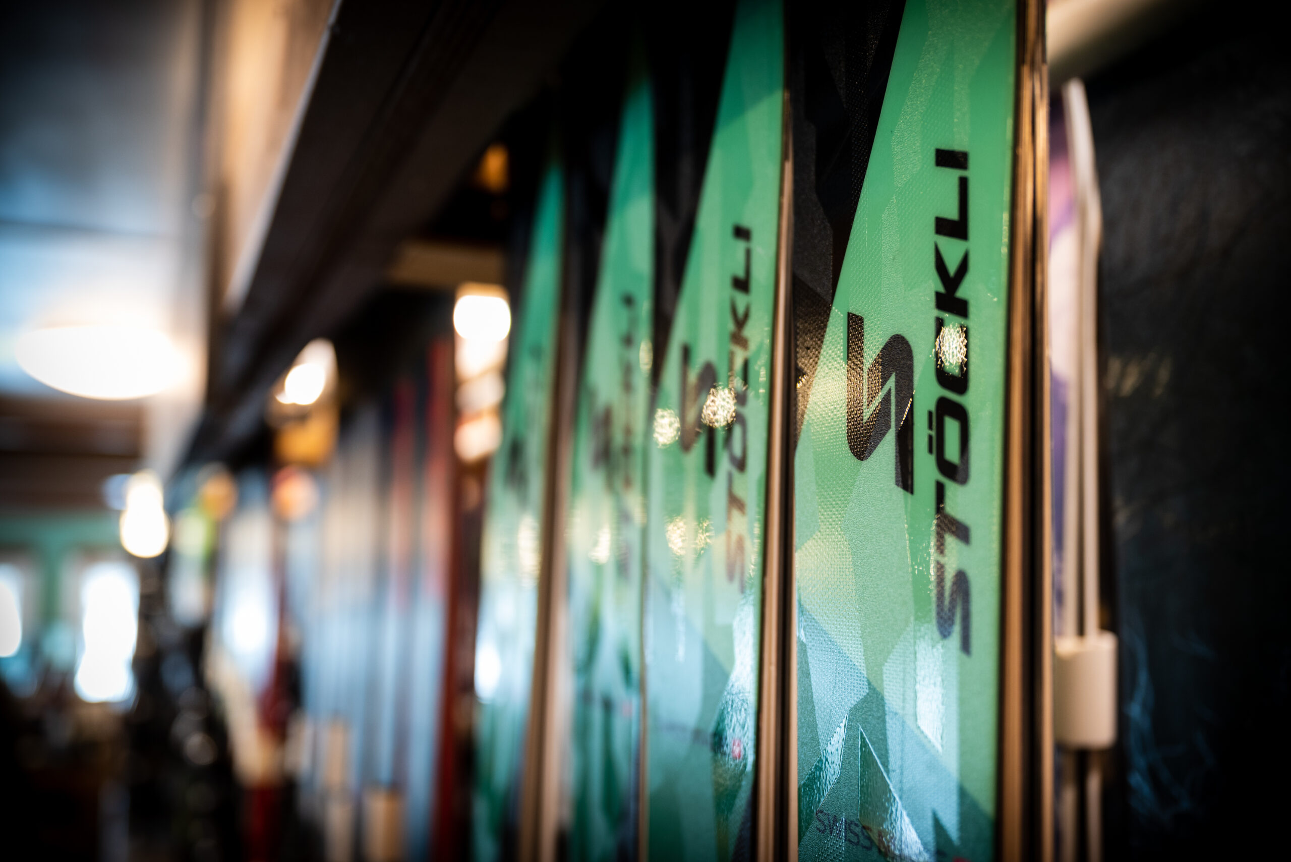 Wide selection of current-season demo skis at Pinnacle Ski & Sports